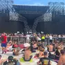 L'interno dello stadio a poche ore dal via