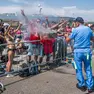 La protezione civile raffresca i fan di Vasco Rossi a Udine