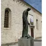 Il San Francesco realizzato da Sam in piazza della Motta