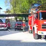 Sul posto sono intervenuti i vigili del fuoco. Foto d'archivio