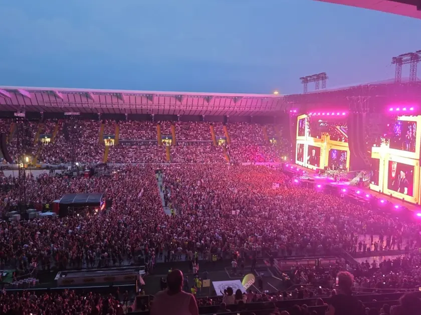 Il concerto di Vasco al Bluenergy Stadium
