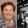 A destra Elio Del Fabbro con le figlie Silvia e Simona e la moglie Angela, a sinistra in una foto recente