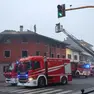 L'incendio a Santa Caterina dove ha perso la vita Ledjian Imeraj di 17 anni.