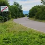 Il luogo dove Alessandro Piccoli si è sentito male, sulla strada che collega Medeuzza e Villanova
