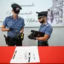 I carabinieri con la refurtiva recuperata
