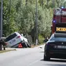 Il luogo dello schianto a Cordovado. Foto Brisotto/Petrussi