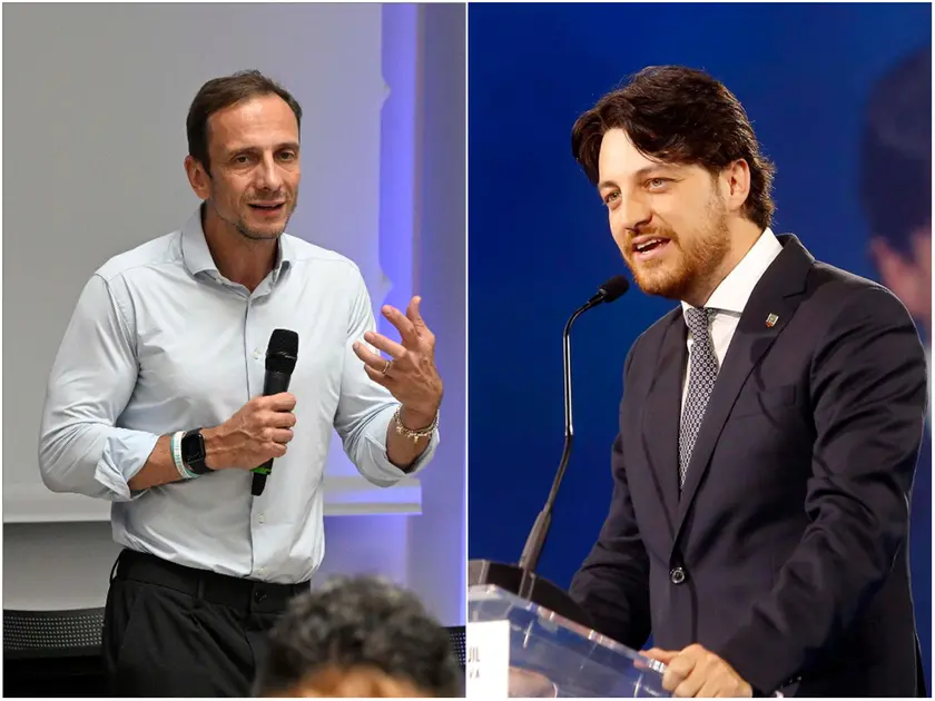 Massimiliano Fedriga e Alberto Stefani