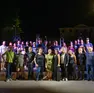 I protagonisti del song contest a Chions sul palcoscenico di via Roma (Foto Stefano Pivetta)