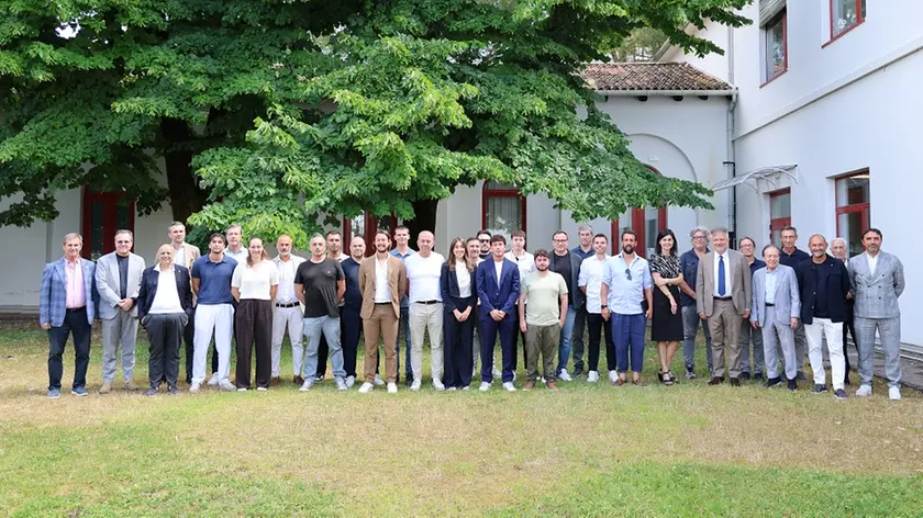 I corsisti con i docenti e i relatori