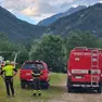 Il campo base delle ricerche a Claut