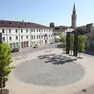 Piazza della Motta a Pordenone in una foto di repertorio