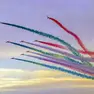L'esibizione delle Frecce Tricolori a Lignano © Foto Petrussi