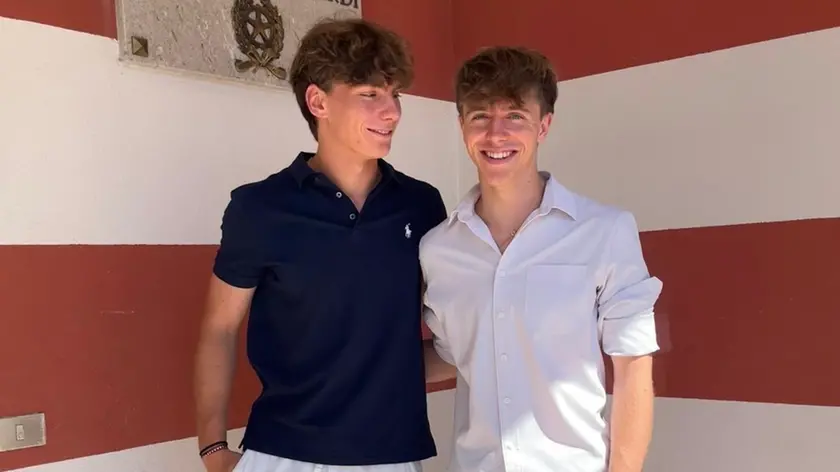 Alessandro e Filippo Bigi, liceali del Leopardi-Majorana