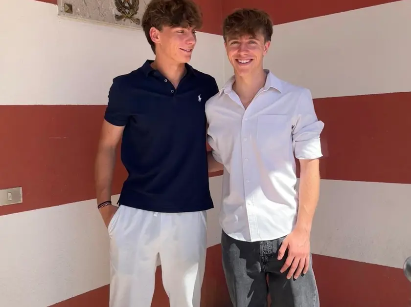 Alessandro e Filippo Bigi, liceali del Leopardi-Majorana