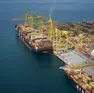 Una veduta sul porto di Trieste, al quale il Pnrr ha portato in dote altri 30 milioni (foto Massimo Silvano)