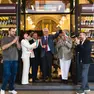 Il taglio del nastro al Contarena. Foto Petrussi