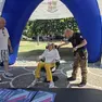 In piazza San Giovanni Bosco,a Lignano, sarà possibile utilizzare anche i simulatori
