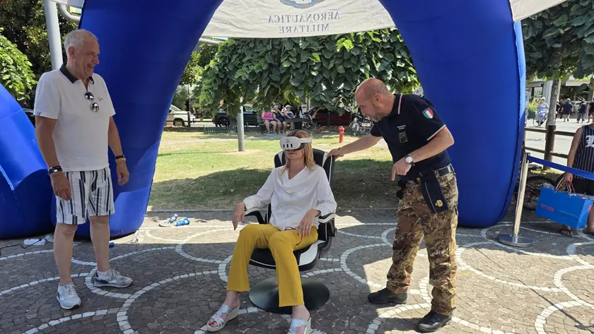 In piazza San Giovanni Bosco,a Lignano, sarà possibile utilizzare anche i simulatori