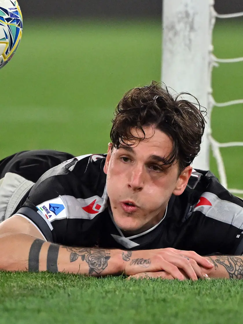 Nicolò Zaniolo con la maglia dell’Udinese (foto Petrussi)