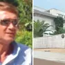 A sinistra Feliciano Zaccolo, a destra l’esterno della Residenza Zaccolo in via Latisana a Lignano Sabbiadoro, dove si è consumata la rapina