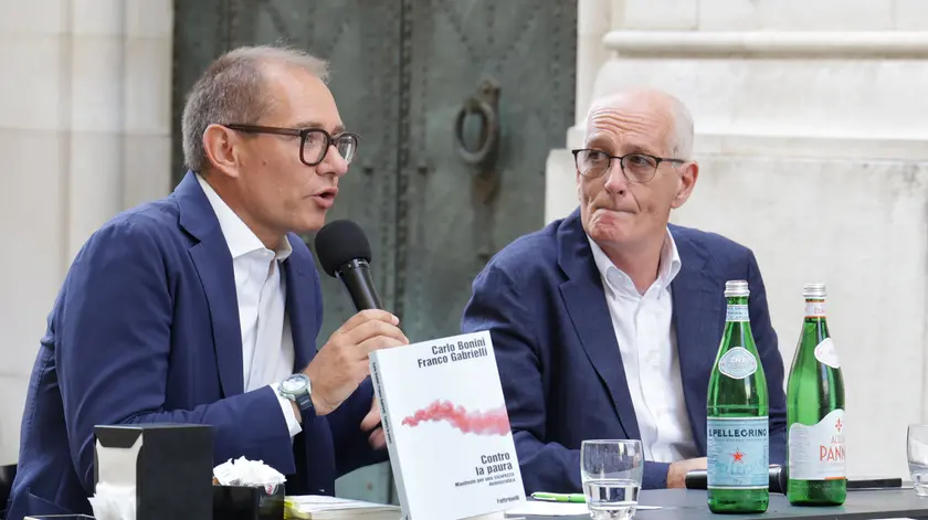 La presentazione al Caffè San Marco (foto Andrea Lasorte)