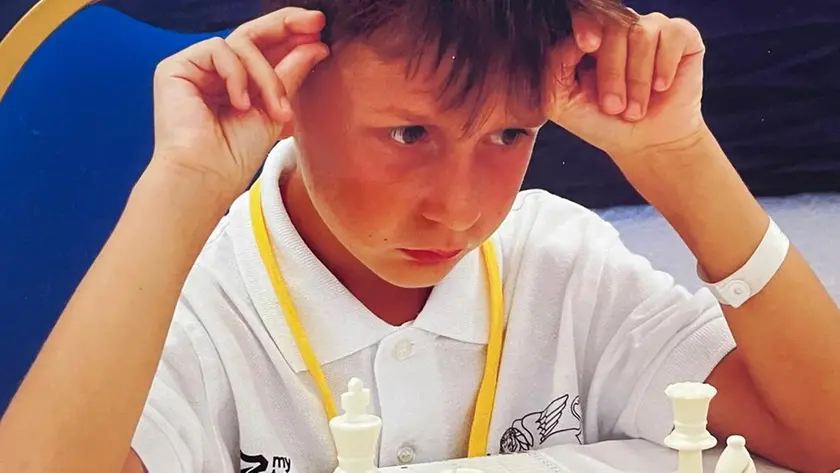 Edoardo Spiandorello, campione di scacchi a 11 anni