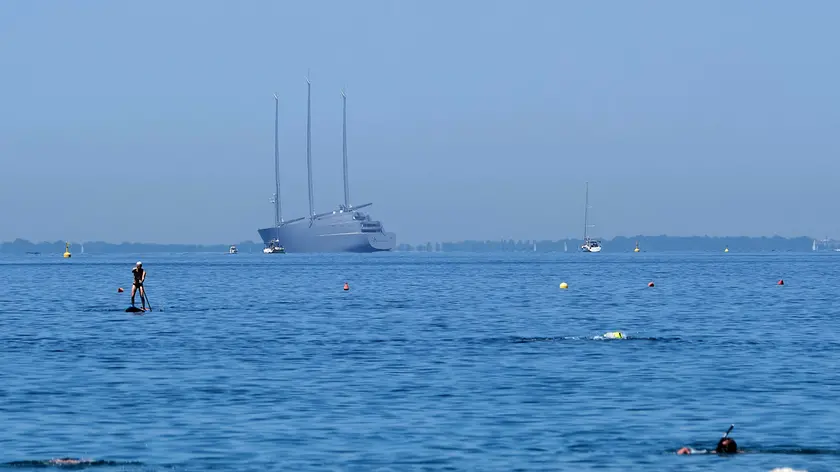 Una veduta sul golfo di Trieste (foto Massimo Silvano)