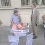 Giovanni Battista Zangrando con il direttore dell’Inps Angelo Franchitti