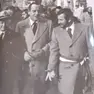 L’allora sindaco di Venzone, Antonio Sacchetto, dopo il sisma