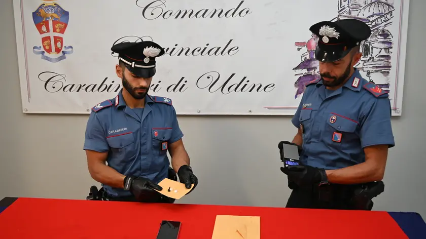 L'operazione dei carabinieri di Udine
