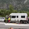 I mezzi coinvolti nello scontro