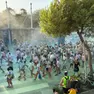Un momento della Holi Run a Lignano