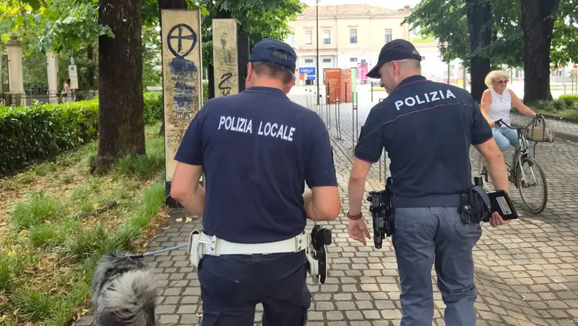 Alcuni controlli della polizia locale
