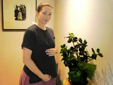 Mara Navarria è il dolce attesa. Foto Petrussi