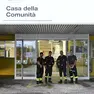 I vigili del fuoco intervengono alla Casa della comunità di Maniago (Foto Favaretto/Petrussi)