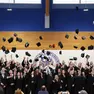 Il tocco lanciato in aria dai laureati all’Università di Udine