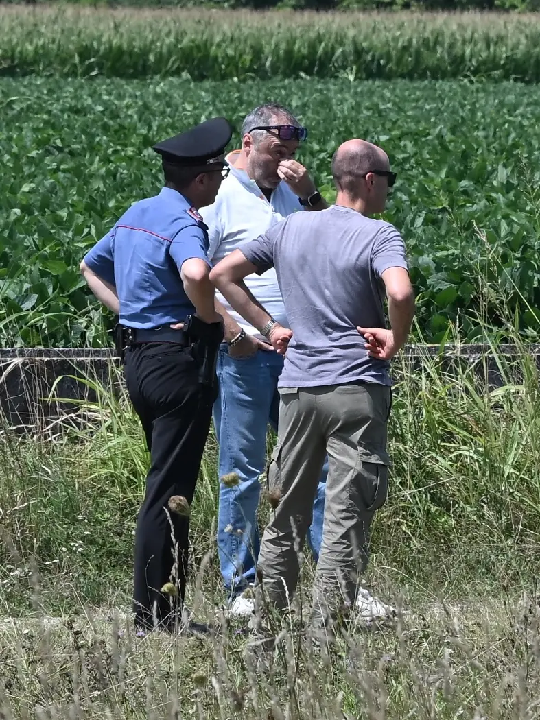 Le forze dell’ordine intervenute (foto Petrussi)