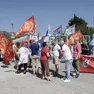 L’assemblea dei 320 lavoratori di Startech (foto Andrea Lasorte)