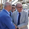 La visita del ministro Valditara alla nave Laura Bassi a Trieste (foto Andrea Lasorte)
