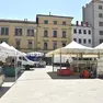 Il mercato in piazza XX settembre