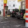 Un vecchio distributore di benzina di Gorizia. Foto Simcic/Tibaldi