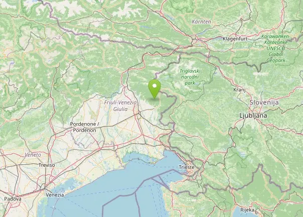 Trema la terra, scossa di terremoto di 2.4 nel Cividalese: l’epicentro a Torreano