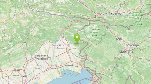Una scossa di terremoto nell'area delle Valli del Natisone