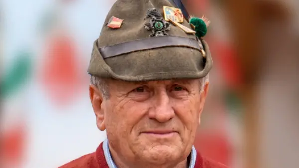 Silvano Simonella aveva guidato il gruppo alpini di Zoppola