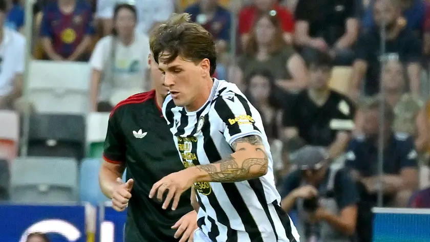 Zaniolo in campo (Foto Petrussi)