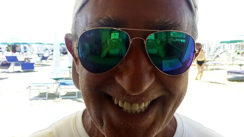 Giovanni Pacileo, il celebre Cocco Bello a Lignano