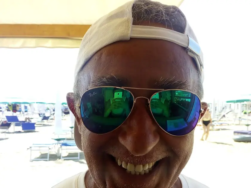Giovanni Pacileo, il celebre Cocco Bello a Lignano