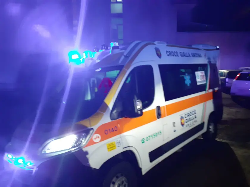 Il bimbo è stato trasportato al Santa Maria della Misericordia di Udine