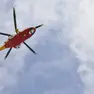 Un elicottero del Soccorso alpino in una foto d'archivio