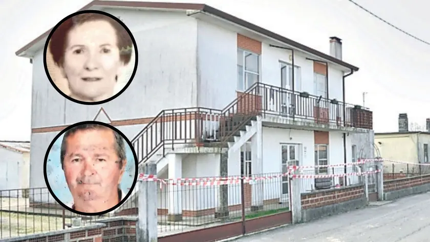 L’abitazione di via Casette in cui risiedevano coniugi, Luigia Rossi e Luigi Codotto